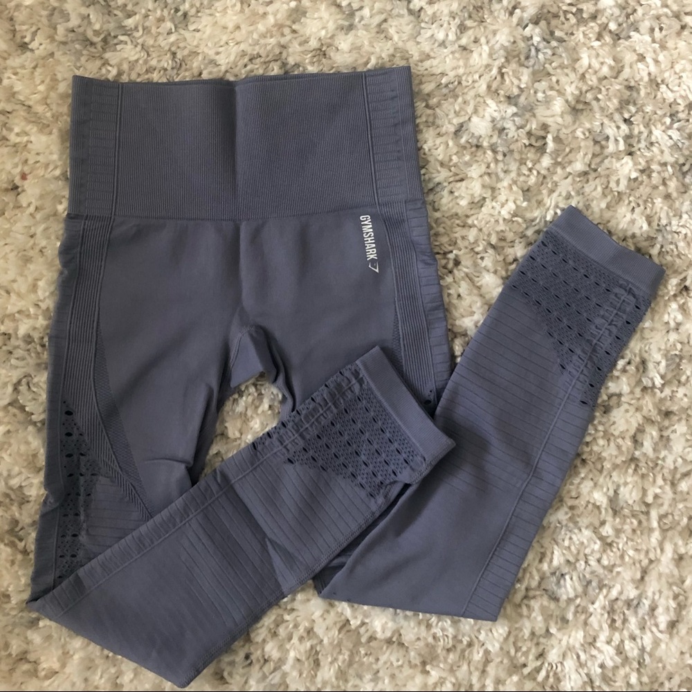 Gymshark Energy Seamless Plus in Blue Steele